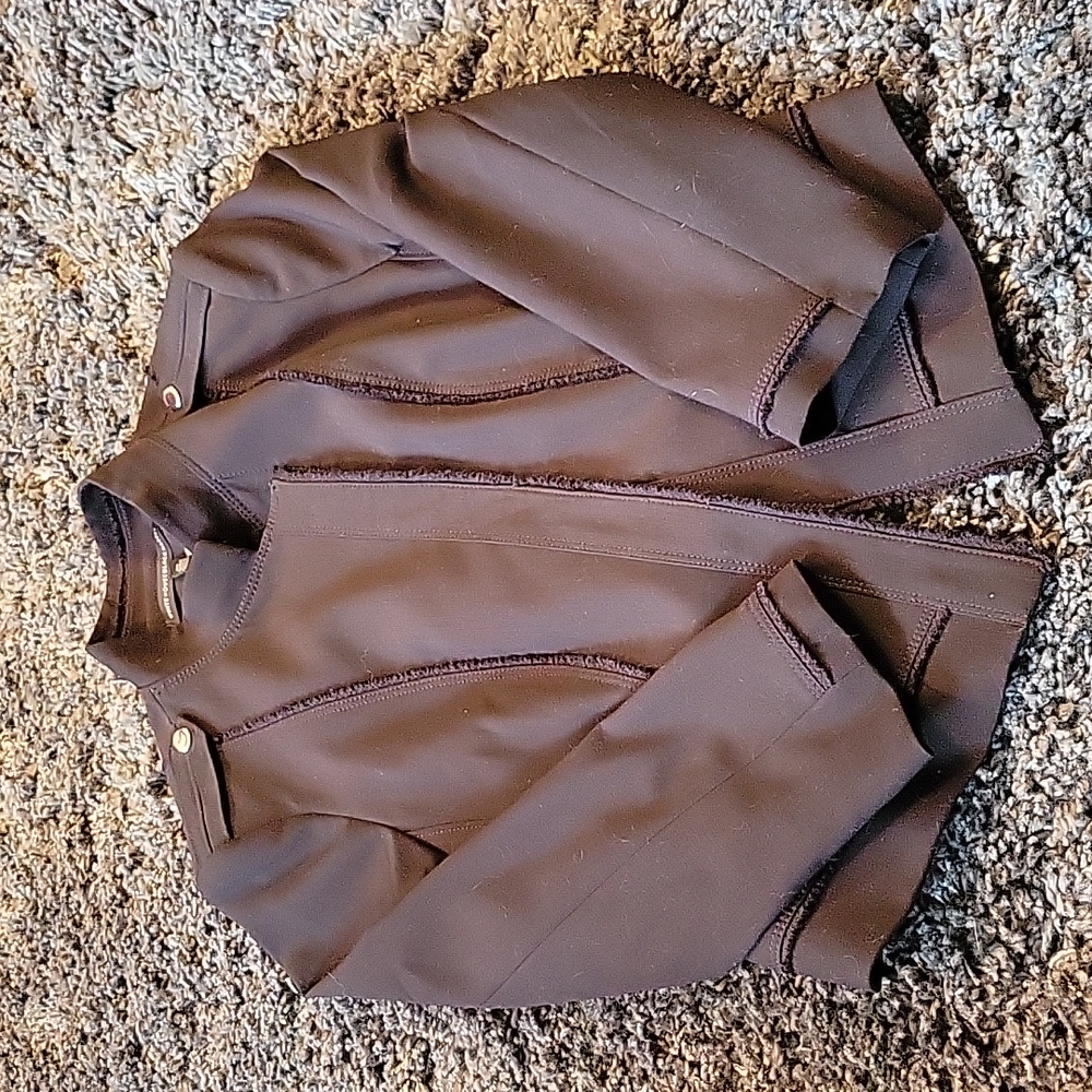 WHBM Black Moto Jacket